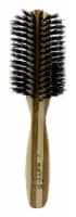 Bass Brushes 206 Dark Bamboo Half Round Hair Brush Perspective: Main