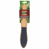 Bass Brushes - Foot File Bamboo Handle