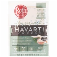 Roth® Horseradish Havarti Cheese Perspective: Main