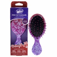 Wet Brush Holiday Treats Winter Glitter Mini Detangler Brush Perspective: Main