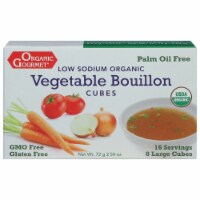 The Organic Gourmet® Vegetable Bouillon Low Sodium