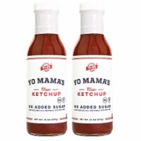 Yo Mama's Foods Keto Classic Ketchup – Pack of (2) - No Sugar Added, Low Carb, Vegan