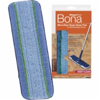 Bona PowerPlus 4 In. W. x 15 In. L. Microfiber Pad Mop Refill AX0003495