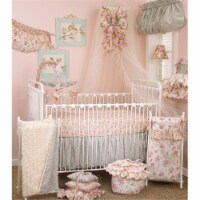Cotton Tale TP7S Tea Party 7 Piece Crib Bedding Set