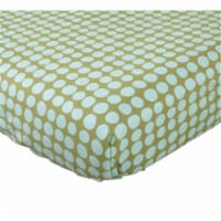 Cotton Tale LGST Lagoon Collection Dot Grib Sheet