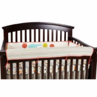 Cotton Tale SRFC Scribbles Front Rail Cover Up - 100 Percent Cotton