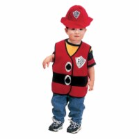 Kaplan Early Learning Toddler Firefighter Vest & Hat Dress Up