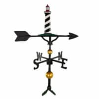 Montague Metal Products WV-393-NC 300 Series 32 In. Deluxe Color Cape Cod Lighthouse Weatherv