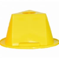 Sim Supply Pallet Cones,HDPE,8 9/10 in L Base  03-500-828-Y