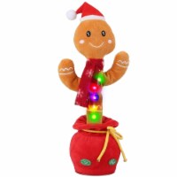 Kid Electric Dance Toy Christmas Elk Snowman Senior Penguin Plush Toy Interactive Sing Song