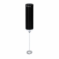 Euro Cuisine Milk Frother with LED light - Battery operated - Battery Not Included - Black