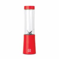 Euro Cuisine Personal Blender - Include 2 - 10oz Bottle - Red (Mini Mixx) - 150 Watts