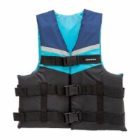 Kwik Tek Airhead Classic Type III Adult Life Vest Jacket, 2XL/3XL, Blue