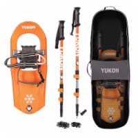Yukon 80-6004K Penguin Youth Molded Snowshoe Kit, Orange