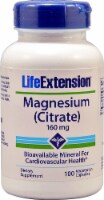 Life Extension  Magnesium Citrate Vegetarian Capsules 160mg