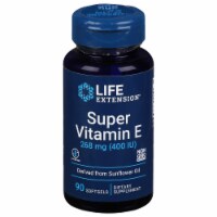 Life Extension Natural Vitamin E Dietary Supplement Softgels 268mg