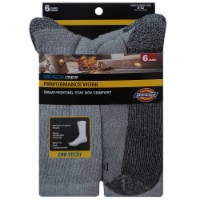 Dickies® Dri-Tech Crew Sock Pack - Gray Perspective: Main