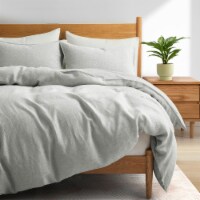 Luxurious 100% Premium Flax Linen Duvet Cover and Pillow Sham Set