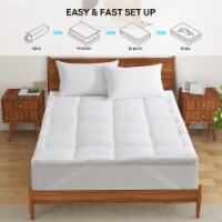 4 Ultra Thick Down Alternative Mattress Topper