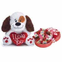 GBDS Valentine Sweets w/ I Love You Plush Puppy Gift Set