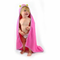 DII Kids Hooded Towel Pink Owl