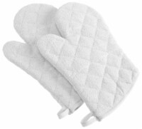 DII White Terry Oven Mitt (Set of 2)