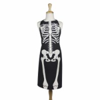 Design Imports Skeleton Print Chef Apron