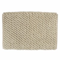 Design Imports Solid Taupe Microfiber Bath Mat 17X24 inch Perspective: Main