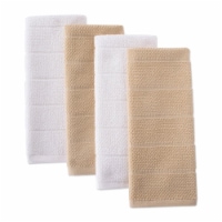 Design Imports CAMZ36910 Assorted Pebble Basic Chef Terry Dishtowel Set - Set of 4