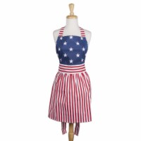 Design Imports Red  White & Blue Skirt Apron