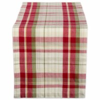 Design Imports CAMZ37692 14 x 108 in. Orchard Plaid Table Runner