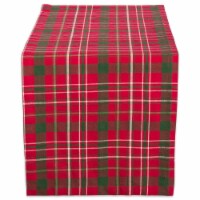 DII Tartan Holly Plaid Table Runner