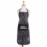 Design Imports Happy Halloween Spider Web Chef Apron