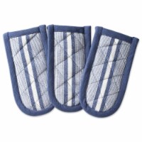 Design Imports French Blue Chef Stripe Pan Handle Set of 3