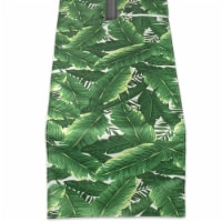 DII Banana Leaf Outdoor Table Runner With Zipper