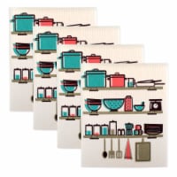 Design Imports CAMZ38803 Utensils Swedish Dishcloth - Set of 3