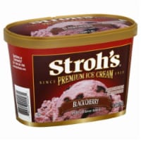 Stroh's Black Cherry Ice Cream Tub Perspective: Main