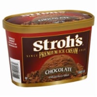 Stroh's Chocolate Ice Cream Tub Perspective: Main