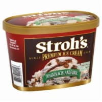Stroh's Mackinac Island Fudge Ice Cream Tub Perspective: Main