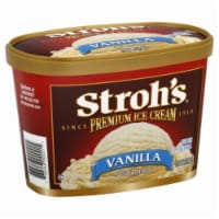 Stroh's Vanilla Ice Cream Tub Perspective: Main