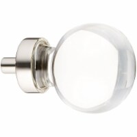 Emtek 86395US14 1.25 in. Bristol Cabinet Knob, Bright Nickel