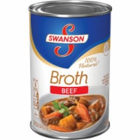 Swanson 100% Natural Beef Broth (Pack of 4)