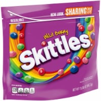Skittles Wild Berry Sharing Size Chewy Candy (Pack of 6)