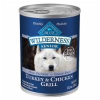 Blue Buffalo Blue Wilderness Senior Wet Dog Food (Pack of 10)