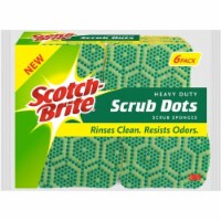 Scotch-Brite Scrub Dots Heavy Duty Scrub Sponge (Pack of 16) Perspective: Main