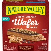 Nature Valley Crispy Creamy Wafer Bars Peanut Butter Chocolate (Pack of 3)