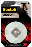 Heavy Duty Foam Mounting Tape 1/2 by 75 Inch (Pack of 3)