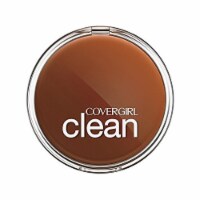 COVERGIRL Clean Pressed Powder Foundation Soft Honey 155, .39 oz (Pack of 6)