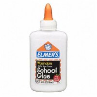 Elmer's Washable School Glue, Non-Toxic - 4 fl oz (Pack of 6)