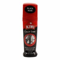 KIWI Instant Shine & Protect, Black Liquid Shoe Polish (Pack of 2)